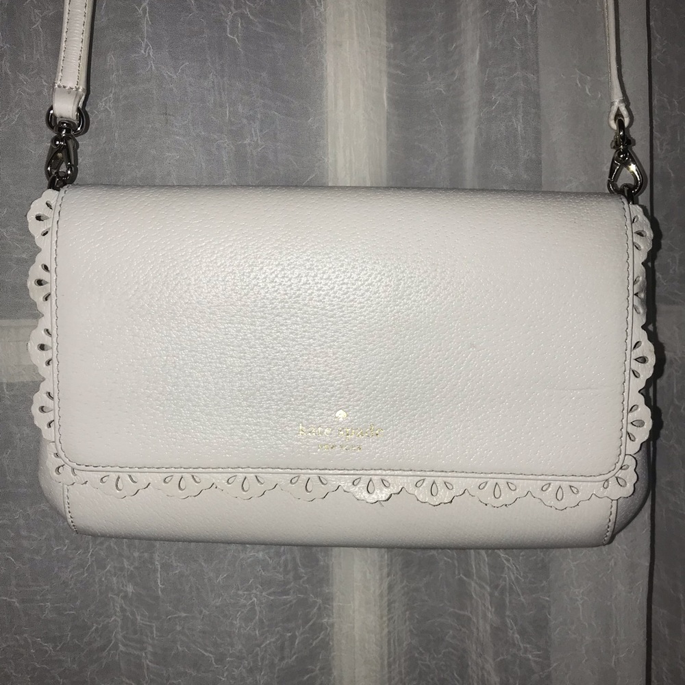 White Kate Spade Purse